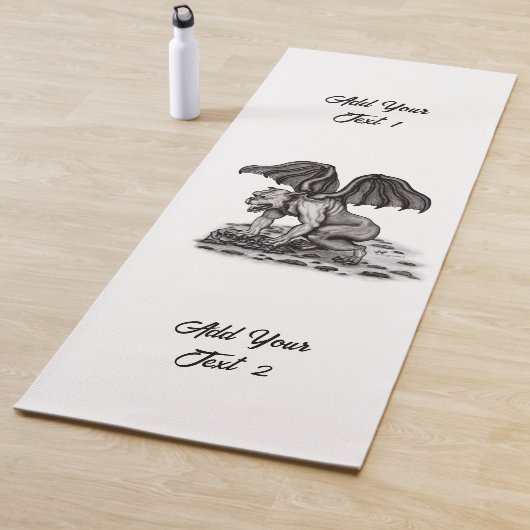 Tapis De Yoga Golem Gargoyle (En situation)
