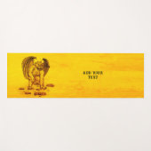 Tapis De Yoga Golem Gargoyle (Devant (Horizontal))