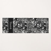 Tapis De Yoga Gothique Baphomet Dévilish Occulte Goth Girls (Devant (Horizontal))