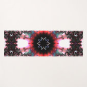 Tapis De Yoga Gothique Frozen Winter Spider Web (Devant (Horizontal))