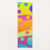 Tapis De Yoga Gradient coloré sauvage (Devant)