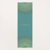 Tapis De Yoga Gradient Gold Mandala TOUTE COULEUR Namaste (Dos)