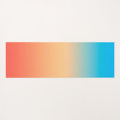 Tapis De Yoga Gradient ombre (Dos (Horizontal))