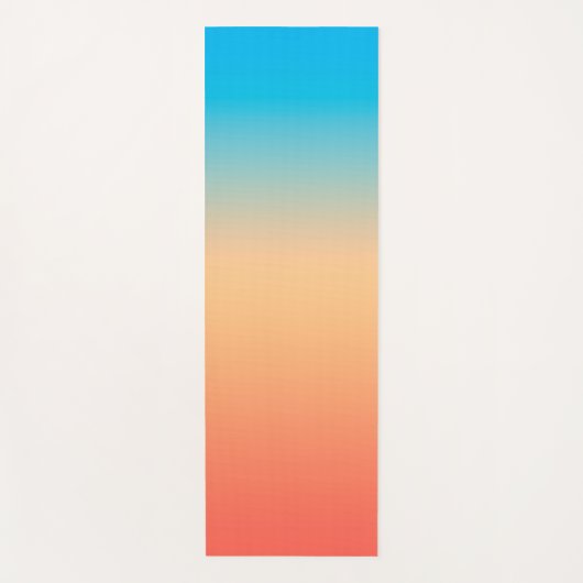 Tapis De Yoga Gradient ombre (Devant)