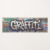 Tapis De Yoga Graffiti (Devant (Horizontal))