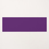 Tapis De Yoga Graffiti violet moderne fille (Dos (Horizontal))