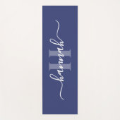 Tapis De Yoga Grand monogramme féminin script (Devant)