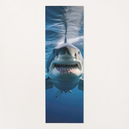 Tapis De Yoga Grand requin blanc (Devant)