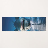 Tapis De Yoga Grand requin blanc (Devant (Horizontal))