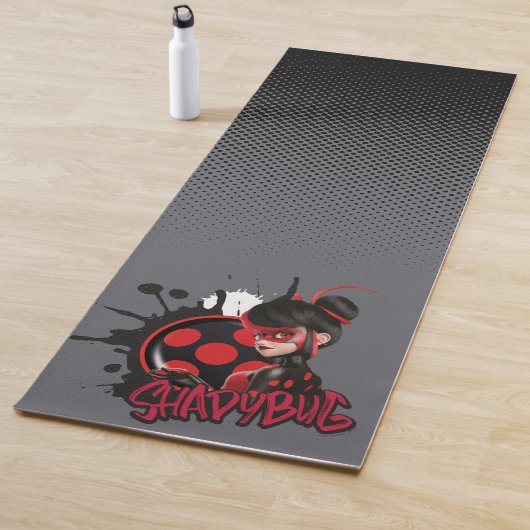 Tapis De Yoga Graphique de caractères de Shadybug à revers Mirac (En situation)
