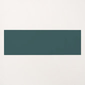 Tapis De Yoga Graphique géométrique Turquoise moderne (Dos (Horizontal))