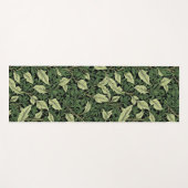 Tapis De Yoga Grappe de vignes dans les nuances de vert (Devant (Horizontal))
