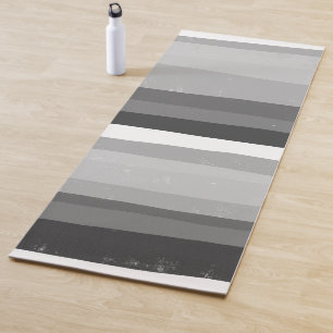 Tapis De Yoga Gras Moderne Simple Grandes Blancs Noirs