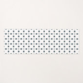 Tapis De Yoga Gray Polka Dots, Polka Dot Pattern, Dots (Devant (Horizontal))