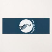 Tapis De Yoga Great Blue Heron Logo (Devant (Horizontal))