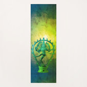 Tapis De Yoga Green Shiva Dream  (Devant)