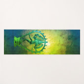 Tapis De Yoga Green Shiva Dream  (Devant (Horizontal))