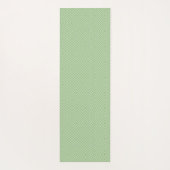Tapis De Yoga Green Stripes Squash Pattern (Dos)