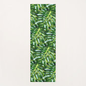 Tapis De Yoga Green Tropical Feuille Yoga Mat (Devant)