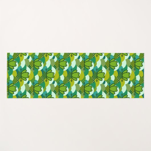 Tapis De Yoga Grenouille mousseuse (Devant (Horizontal))