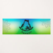 Tapis de yoga grenouille Namaste (Devant (Horizontal))