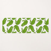 Tapis De Yoga Grenouille verte (Devant (Horizontal))