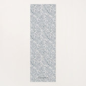 Tapis De Yoga Gris bleu saule Monogramme Yoga Mat (Dos)