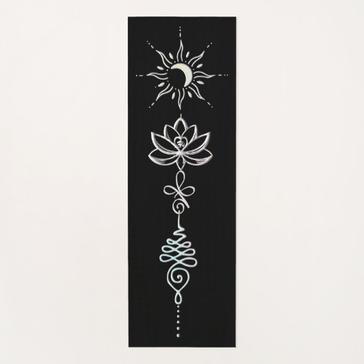 Tapis De Yoga Groupe Pastel Unalome (Devant)