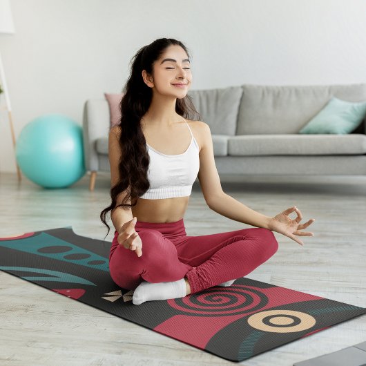 Tapis De Yoga guerrier maasaï