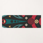 Tapis De Yoga guerrier maasaï (Devant (Horizontal))