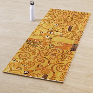 Tapis De Yoga Gustav Klimt Arbre de Vie : Symboliste Art Nouveau