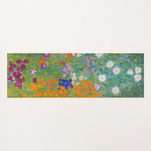 Tapis De Yoga Gustav Klimt - Jardin des fleurs (Dos (Horizontal))