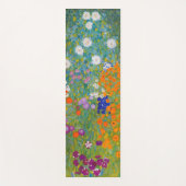 Tapis De Yoga Gustav Klimt - Jardin des fleurs (Devant)