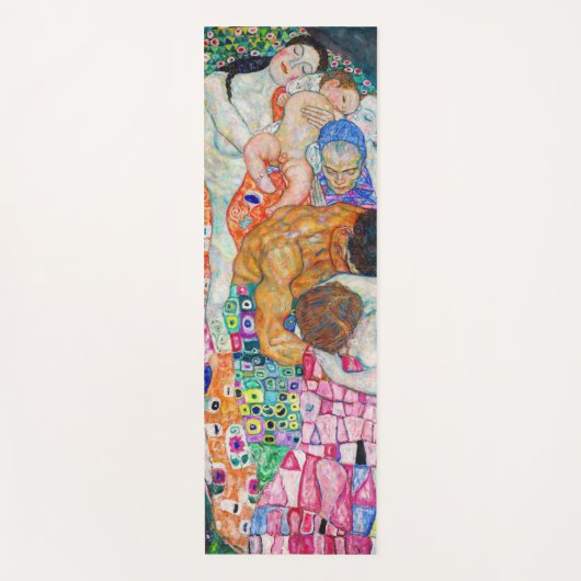 Tapis De Yoga Gustav Klimt - Mort et vie (Devant)