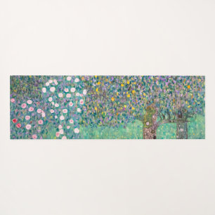 Tapis De Yoga Gustav Klimt - Roseraies sous les Arbres