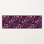 Tapis De Yoga Halloween (Devant (Horizontal))