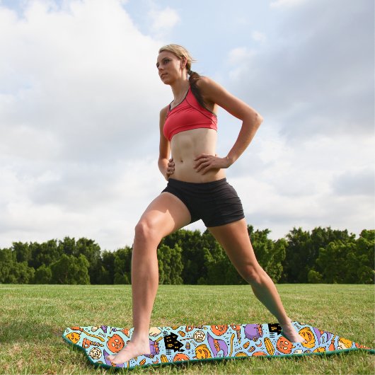 Tapis De Yoga Halloween