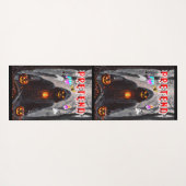 Tapis De Yoga Halloween (Dos (Horizontal))