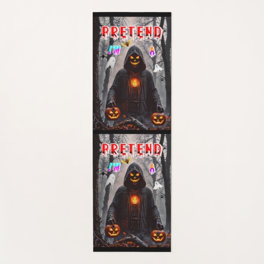 Tapis De Yoga Halloween (Devant)