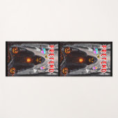 Tapis De Yoga Halloween (Devant (Horizontal))