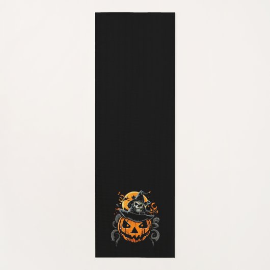 Tapis De Yoga Halloween/citrouille/automne/automne (Devant)