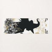 Tapis De Yoga Halloween contemporain moderne sorcière 3 (Dos (Horizontal))