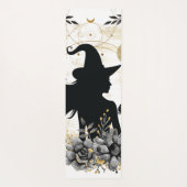 Tapis De Yoga Halloween contemporain moderne sorcière 3 (Dos)