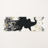 Tapis De Yoga Halloween contemporain moderne sorcière 3 (Devant (Horizontal))