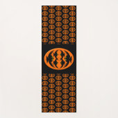 Tapis De Yoga Halloween Corbeaux Yoga Mat (Devant)
