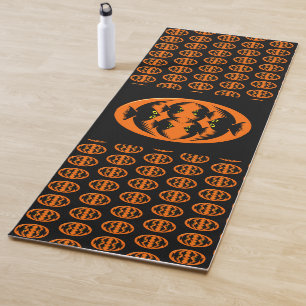 Tapis De Yoga Halloween Corbeaux Yoga Mat