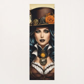 Tapis De Yoga Halloween dans le style steampunk (Dos)