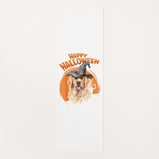 Tapis De Yoga Halloween du chien (Devant)