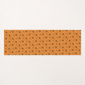 Tapis De Yoga Halloween Skuls Ghosts Ditzy Motif | Yoga Mat (Devant (Horizontal))