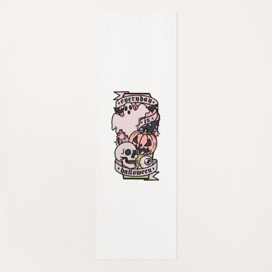 Tapis De Yoga Halloween tous les jours (Devant)